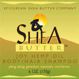 Joy Hemp-Shea Butter Hair/Body Shampoo Bar