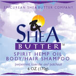 Spirit Hemp-Shea Butter Hair/Body Shampoo Bar