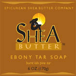 Ebony Tar Shea Butter Soap